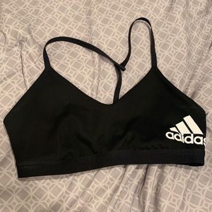 Black Adidas Sports bra